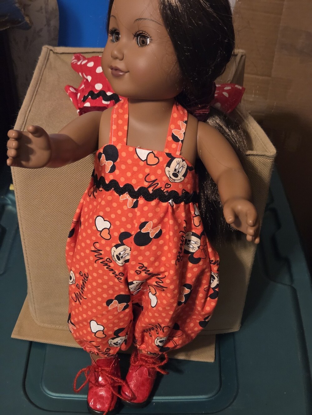 DOLL CLOTHES 16-18" Six Piece Set Including Boots